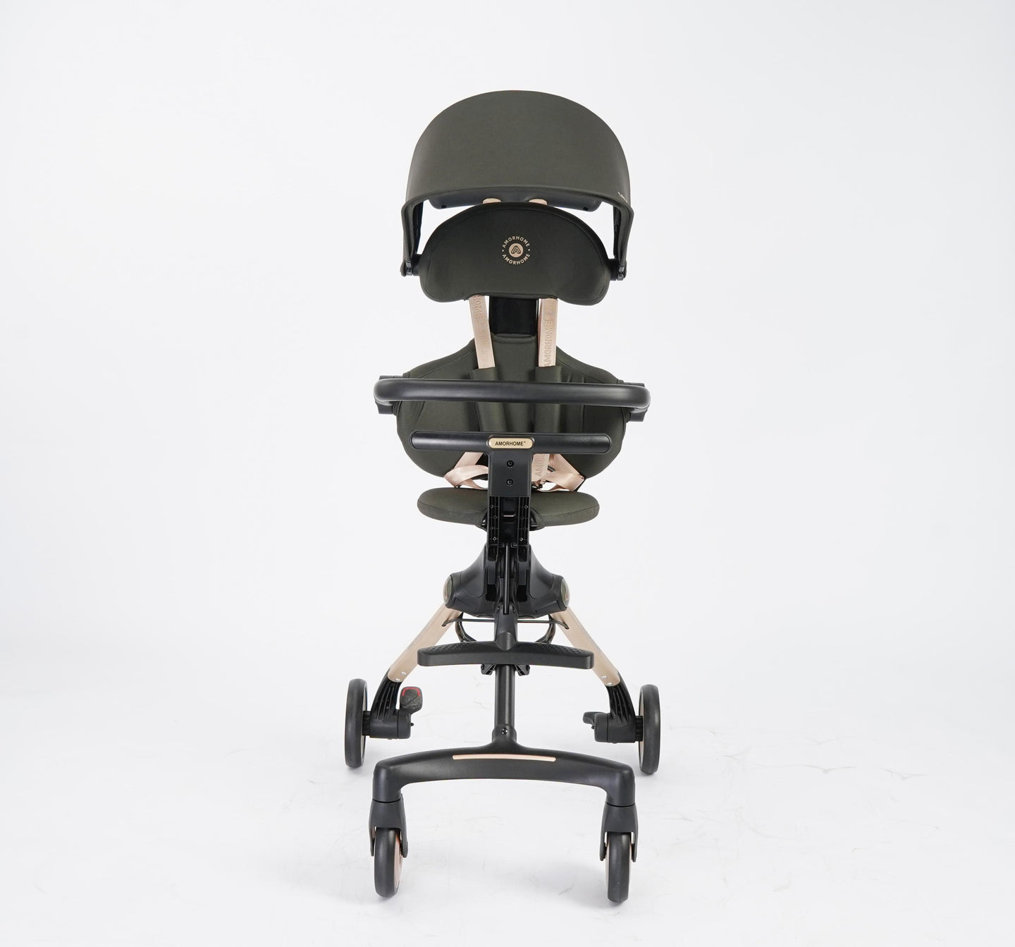 AMORHOME - Max Stroller Compact, Foldable & Lightweight - Dark Green